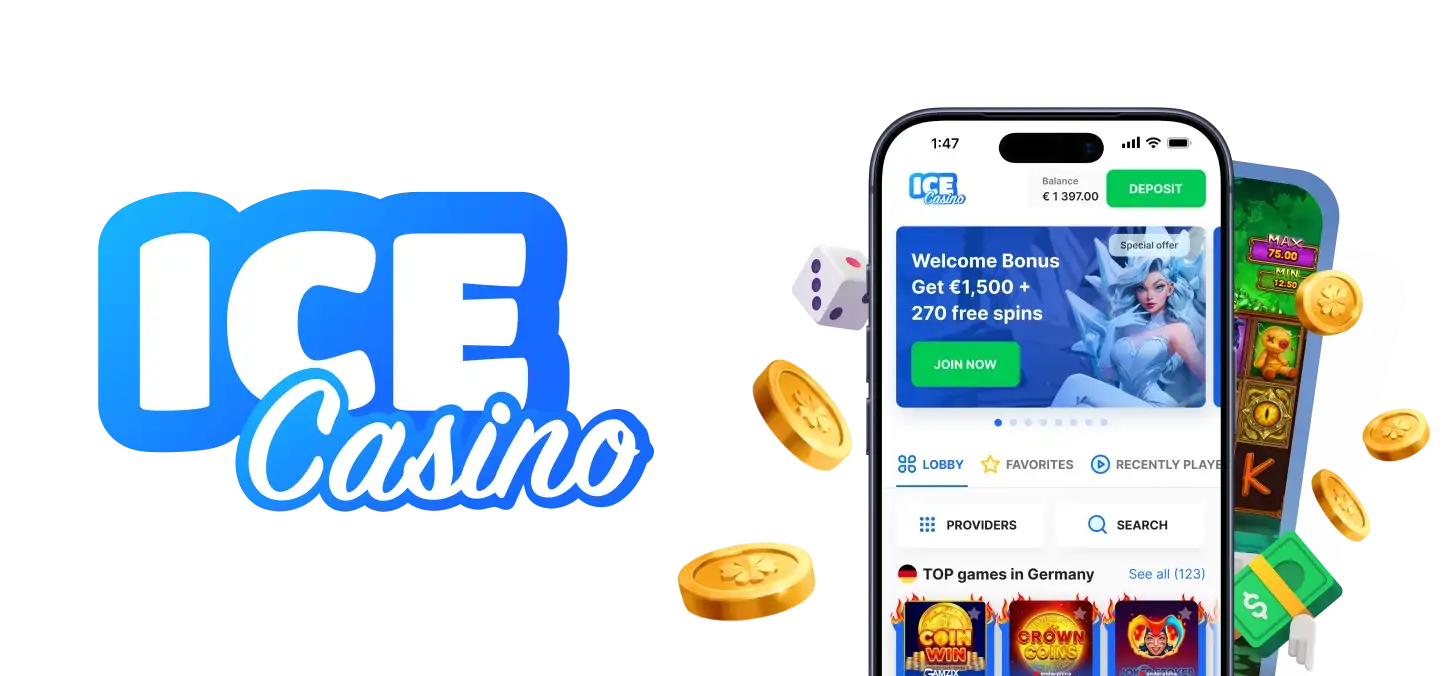 Ice Casino App Screenshot